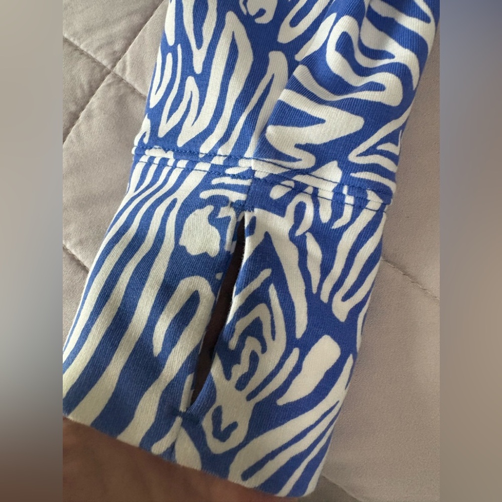 Lilly Pulitzer Wrenley UPF 50 Zip Up Sweatshirt - Picture 11 of 12